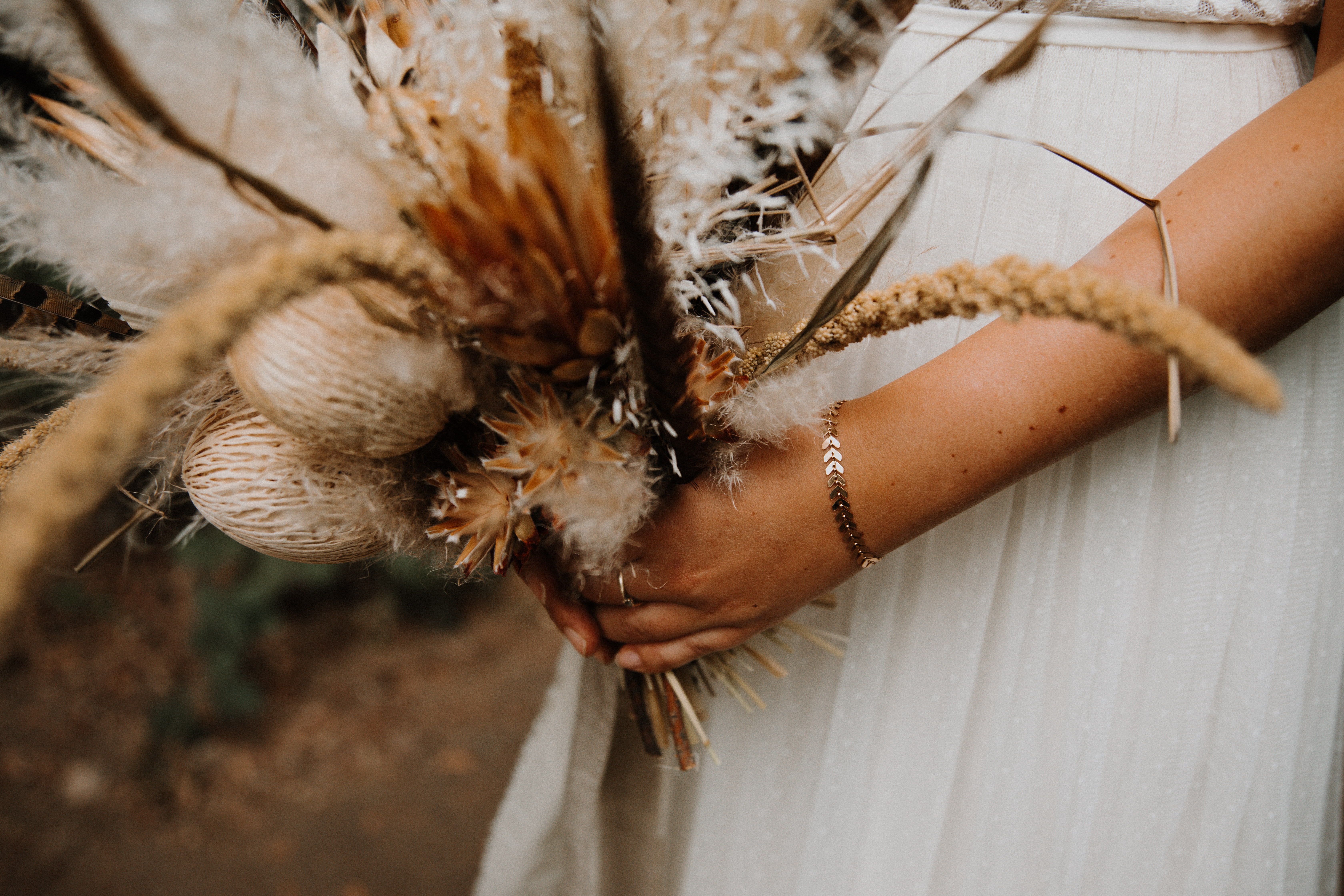 Golden Leaf Armband