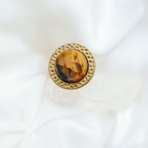 Vintage Ring mit Tigerauge