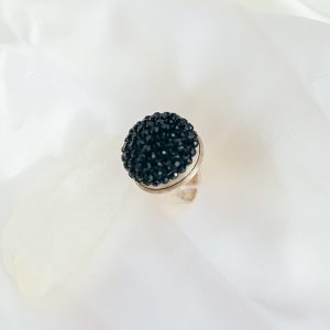 Black Pearl Vintage Ring