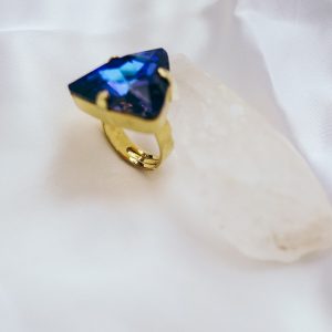 Royalblauer Vintage Ring